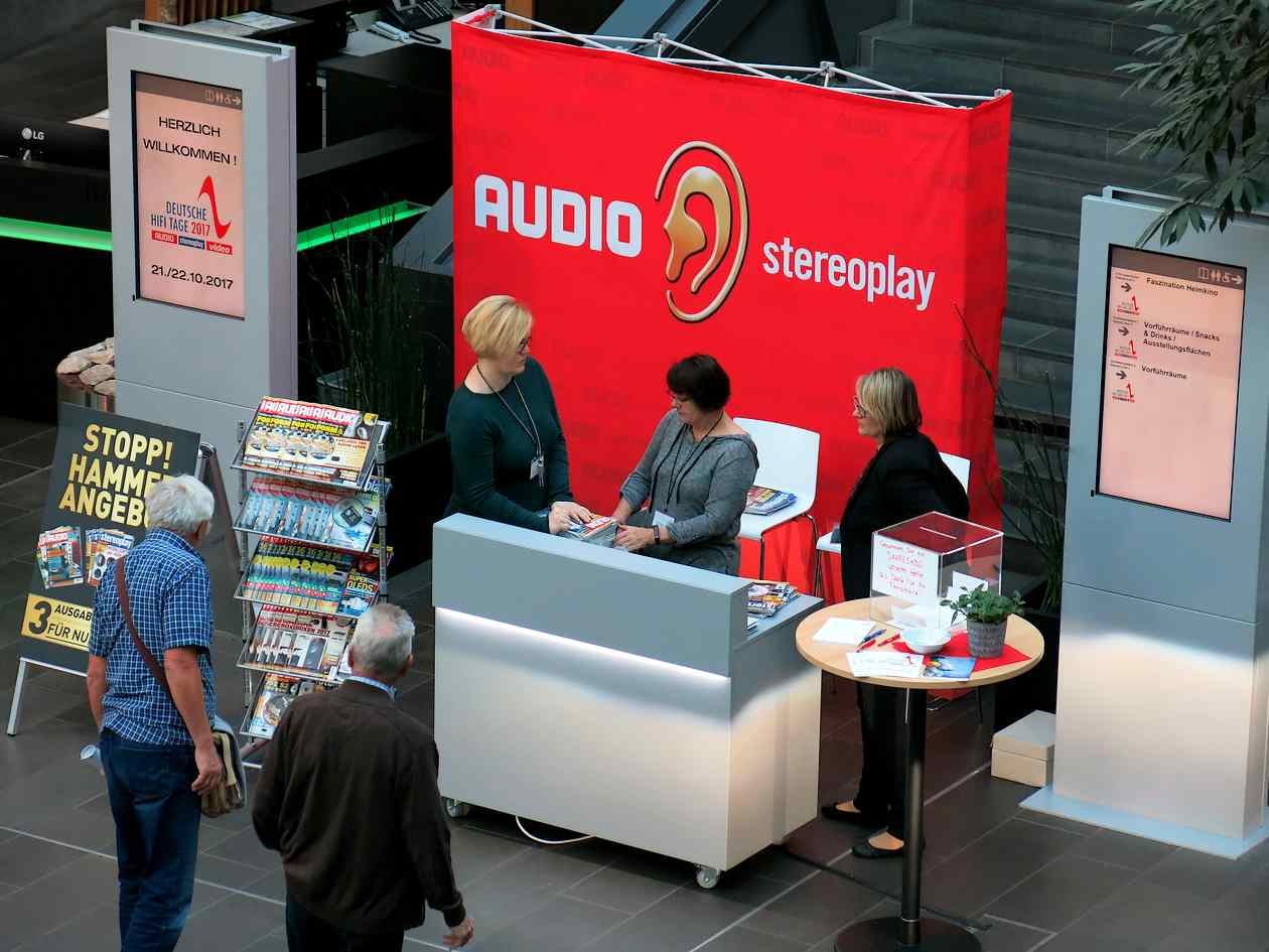 Stand des Weka Verlags auf den Deutschen HiFi-Tagen