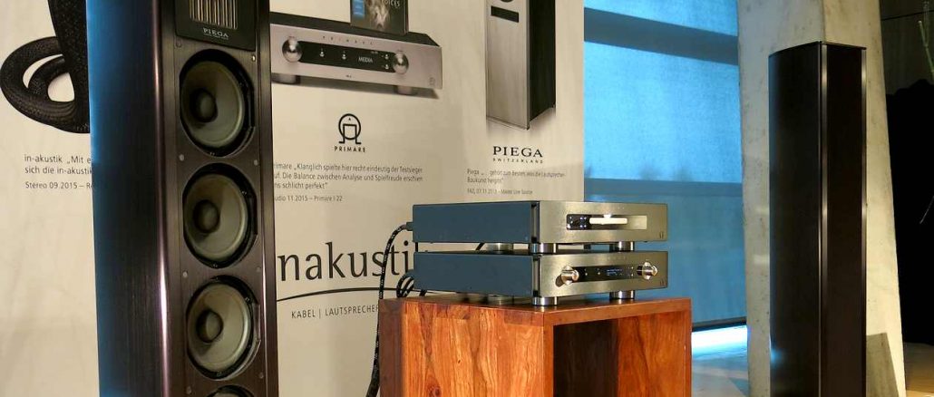 Piega Coax 511 auf den Deutschen HiFi-Tagen
