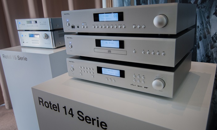 ROTEL Serie 14 in der Ausstellung