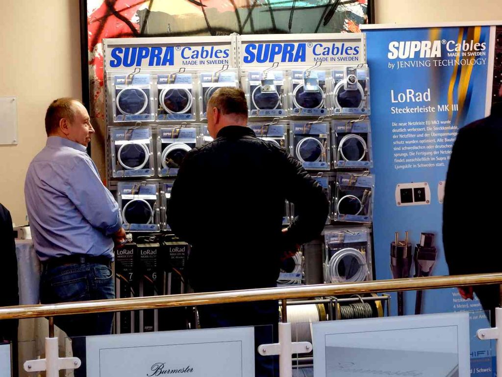 Supra Cables auf den Norddeutschen HiFi-Tagen 2019 in Hamburg