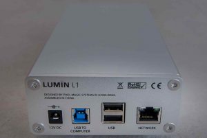 LUMIN-Server L1 Rückseite