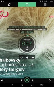 VOLUMIO Primo HiFi Screenshots Musikplayer LSO