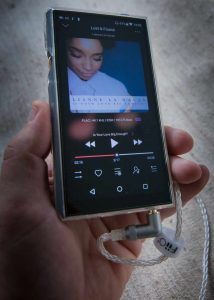 FiiO M11 Player-Oberfläche