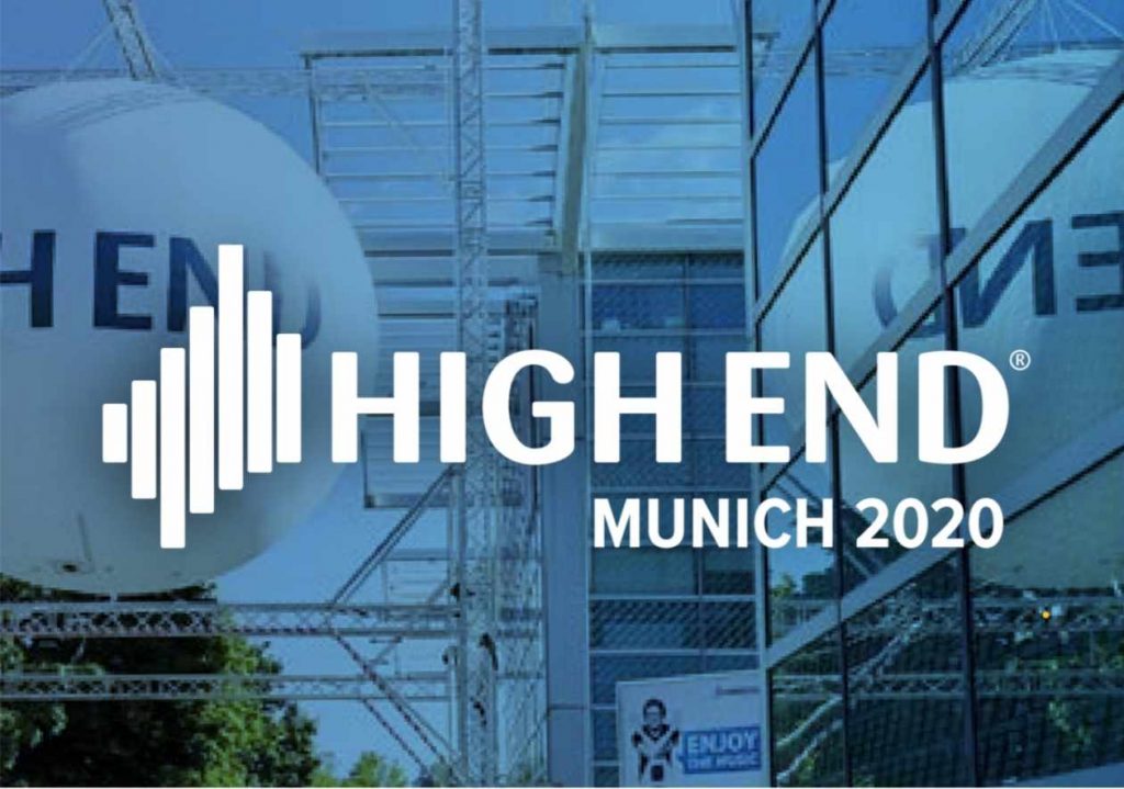High End Society blaues Logo HiFi-Messe 2020