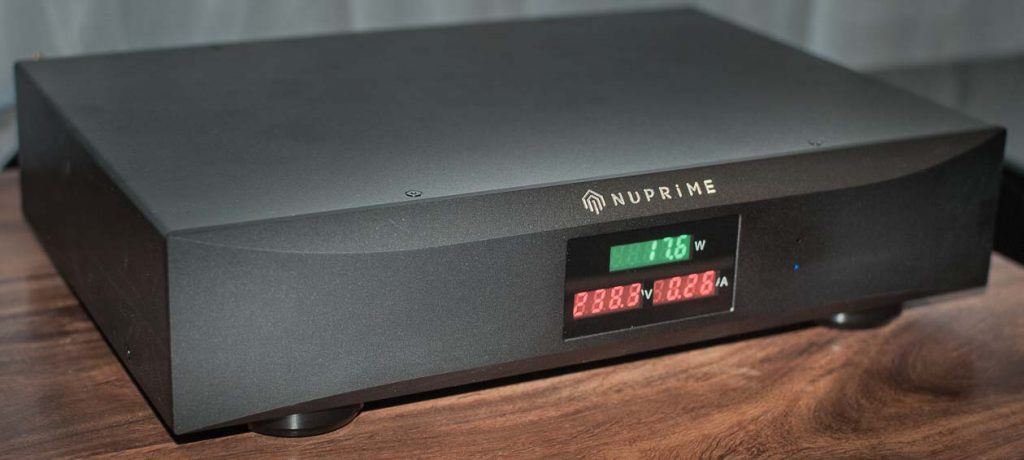 Chic front of the NuPrime AC-4 Power Conditioner