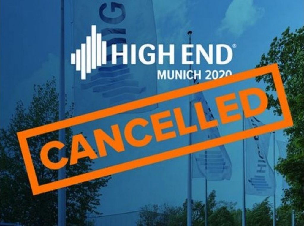 High End 2020 in München abgesagt