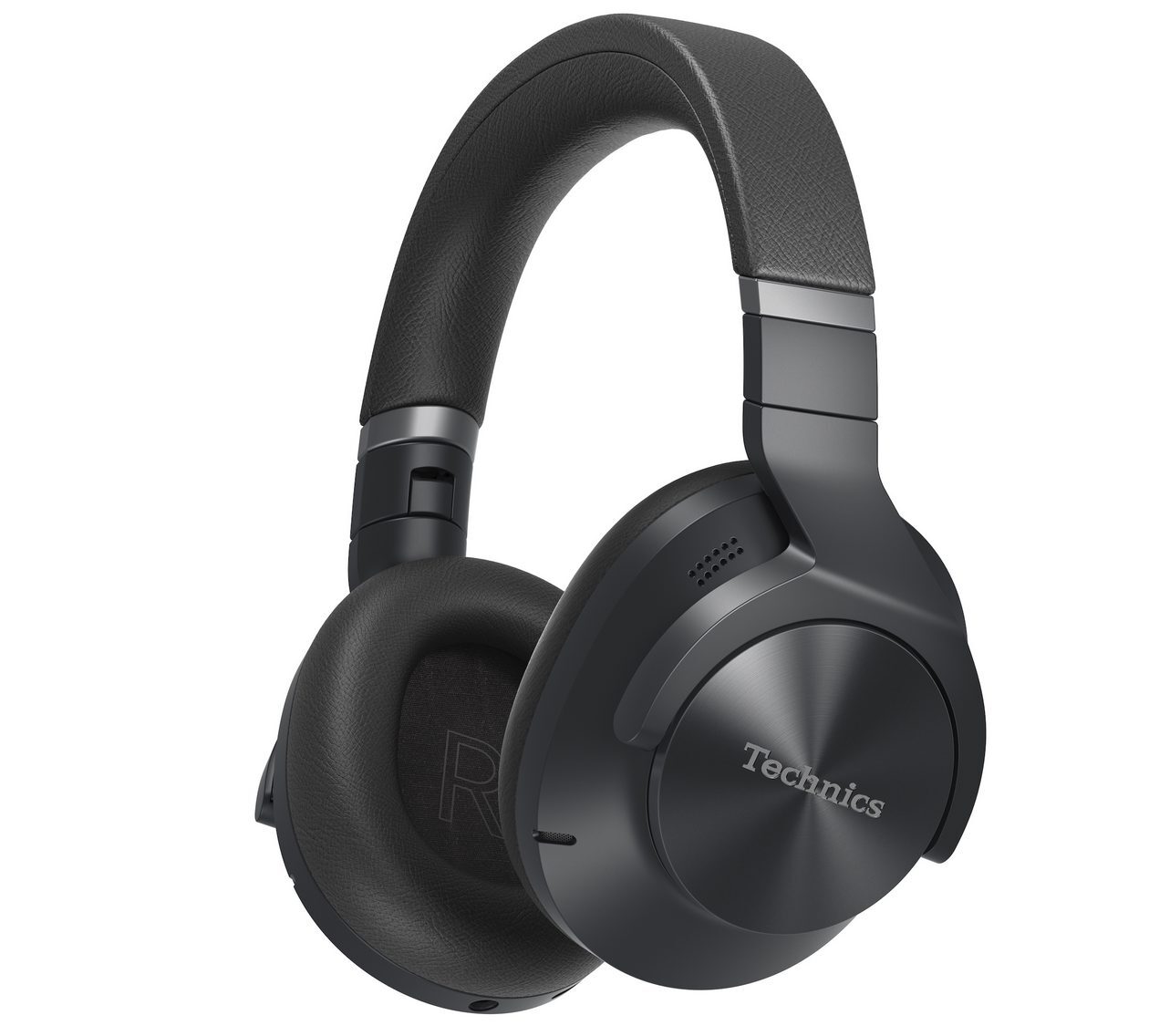 Im Bild der neue Noise Cancelling Kopfhörer Technics EAH-A800. Hier in Schwarz.