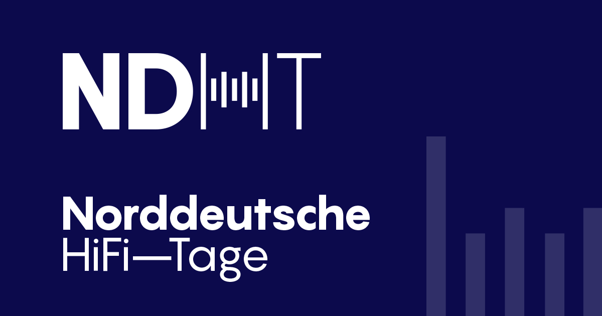 NDHT Norddeutsche HiFi-Tage Hamburg Logo.