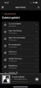 Sonoro-MASTRO-QUANTUM-App-Play-zuletzt-gehoert