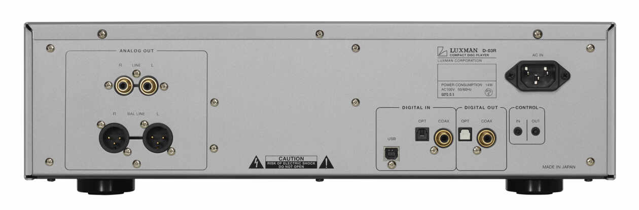Luxman-D-03R-Anschluesse
