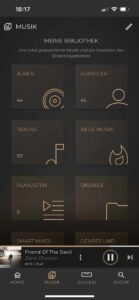 Innuos-Sense-App-Suche