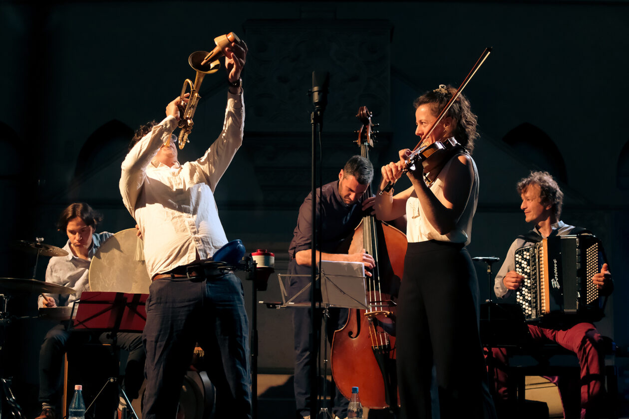 Richard Koch, Fabiana Striffler,,Valentin Butt, Igor Spallati, Nora Thiele Rays of Light - Album Release Galiläakirche Berlin, 3.7.2025