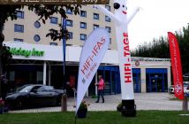 Süddeutsche HiFi-Tage 2019 in Stuttgart: Der Eingang zum Holiday Inn